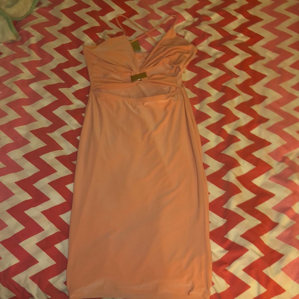 Peach Dress